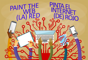 Pinta el Internet de Rojo